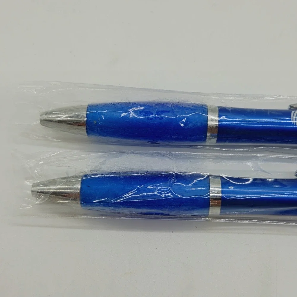 Lot Of 2 Cymbalta Pharmaceutical Drug Rep Pen Promo All Blue STICKY GRIP